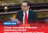 Chong: Expunging of Hansard undermines elected representatives’ freedom of speech