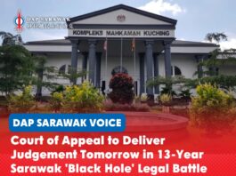 Court of Appeal to deliver judgement tomorrow in 13-Year Sarawak ‘Black Hole’ legal battle