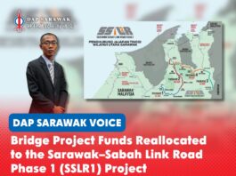 Bridge project funds reallocated to the Sarawak–Sabah Link Road Phase 1 (SSLR1) project