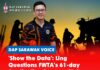 ‘Show the data’: Ling questions FWTA’s 61-day application process claim Sibu MP Oscar Ling Chai Yew has called on the Sarawak government to provide verifiable data and independent assessments to support its claim that the Foreign Worker Transformation Approach (FWTA) reduced foreign worker application processing time from 197 days to 61 days.