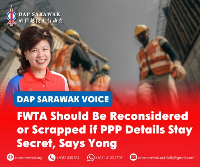 Violet Yong says the Sarawak Government should scrap the Foreign Workers Transformation Approach (FWTA).