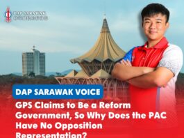 GPS claims to be a reform Government, so why does the PAC have no opposition representation? Chua Wen How says real reform must include stronger legislative oversight and accountability, questioning GPS’ reform credentials as the Sarawak Public Accounts Committee remains without opposition representation.