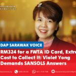 RM324 for a FWTA ID card, extra cost to collect it: Violet Yong demands SANSOLS answers Violet Yong has questioned the RM324 FWTA ID card fee and the requirement for employers to bring foreign workers to Kuching for biometric verification and card collection, urging SANSOLS and the Sarawak Government to provide more practical and accessible arrangements.