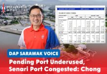 Pending Port underused, Senari Port congested: Chong poses questions to Uggah Chong Chieng Jen has questioned Deputy Premier and Minister for Infrastructure and Port Development Douglas Uggah over the sharp decline in Pending Port’s cargo throughput, rising congestion at Senari Port and the State Government’s long-term plans for the two ports and surrounding industrial areas.