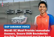 Mordi: EC must provide immediate answers, ensure DUN boundaries are fair, transparent and free from political interests Mordi Bimol calls on the Election Commission (EC) to provide immediate answers on voter disparities and the basis of the proposed Sarawak DUN redelineation.