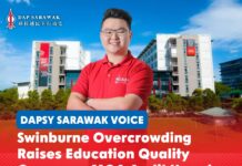 Swinburne Overcrowding Raises Education Quality Concerns, MQA Audit Urged George Lam has urged the Malaysian Qualifications Agency (MQA) to conduct a comprehensive quality audit of Swinburne University of Technology Sarawak Campus following concerns over a sharp increase in student enrolment under the Sarawak Government’s free tertiary education policy.