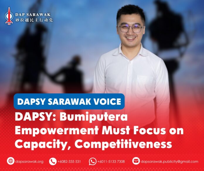 Jordan Soo Tien Ren says Bumiputera economic empowerment should focus on strengthening contractors’ capacity, competitiveness and access to financing and technology rather than relying on administrative protection.