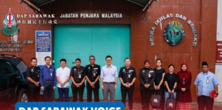 Oscar Ling supports conversion of old Sibu Prison space into two classrooms for inmate rehabilitation Oscar Ling Chai Yew during his recent visit to Sibu Central Prison, where he discussed overcrowding, ageing facilities and efforts to strengthen inmate rehabilitation through education, counselling and character-building programmes.