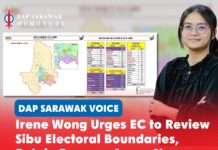 Irene Wong urges EC to review Sibu electoral boundaries, retain Bawang Assan name Irene Wong urges the Election Commission to review Sibu's proposed electoral boundaries, ensure fair representation and retain the Bawang Assan name.