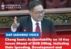 Chong Seeks Accountability on 10 Key Issues Ahead of DUN Sitting, Including State Spending, Development and Education Chong Chieng Jen has submitted 10 questions to the Sarawak Government ahead of the upcoming DUN sitting, covering key issues including public spending, development, infrastructure and education.