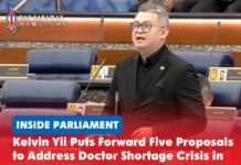 Kelvin Yii puts forward five proposals to address doctor shortage crisis in Sabah and Sarawak Bandar Kuching MP Dr Kelvin Yii Lee Wuen speaks during the Dewan Rakyat debate on the shortage of doctors and healthcare challenges in Sabah and Sarawak.