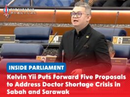 Kelvin Yii puts forward five proposals to address doctor shortage crisis in Sabah and Sarawak Bandar Kuching MP Dr Kelvin Yii Lee Wuen speaks during the Dewan Rakyat debate on the shortage of doctors and healthcare challenges in Sabah and Sarawak.