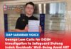 George Lam calls for DOSH investigation to safeguard Stutong Indah residents’ well-being amid ART night work disturbances George Lam submits a formal letter to the Sarawak Department of Occupational Safety and Health (DOSH), calling for an investigation into ART construction vibrations and night-time works near Taman Stutong Indah.