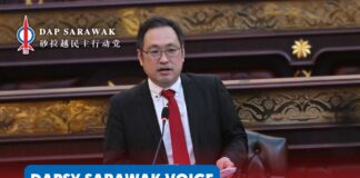 Lam: Chong’s suspension exposes GPS’s authoritarian attitude, Sarawak needs stronger checks and balances DAPSY Sarawak Secretary George Lam says the suspension of ADUN for Padungan Chong Chieng Jen raises concerns over democratic accountability and the opposition’s ability to scrutinise government spending in Sarawak.