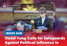 Violet Yong calls for safeguards against political influence in preserving Sarawak’s history Violet Yong speaks during the debate on the Sarawak State Library (Amendment) Bill 2026, calling for greater transparency and safeguards in preserving the state’s historical heritage.