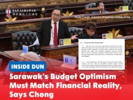 Sarawak’s budget optimism must match financial reality, says Chong Chong Chieng Jen calls for greater fiscal discipline in Sarawak’s 2027 Budget, questioning revenue projections and rising expenditure following the state’s RM2.6 billion deficit in 2025.