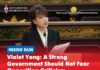 Violet Yong: A strong government should not fear opposition criticism ADUN for Pending Violet Yong speaks against the motion to suspend ADUN for Padungan Chong Chieng Jen, warning that GPS must respect opposition voices and the people’s right to demand accountability.