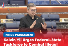 Kelvin Yii Urges Federal–State Taskforce to Combat Illegal Online Gambling in Sarawak