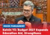 Kelvin Yii: Budget 2027 expands education aid, strengthens opportunities for all Bandar Kuching MP Dr Kelvin Yii Lee Wuen highlights Budget 2027’s expanded education support, including increased funding for Chinese primary schools, higher schooling assistance and a historic RM2,500 annual allowance for STPM students.