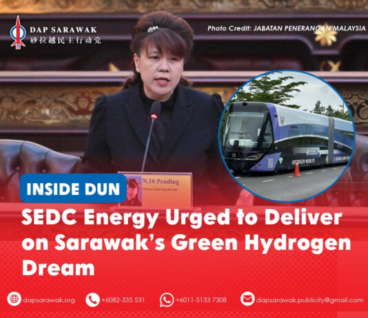 SEDC Energy urged to deliver on Sarawak’s green hydrogen dream Violet Yong calls on SEDC Energy to address delays, secure committed buyers and turn Sarawak’s green hydrogen ambitions into commercially viable projects.