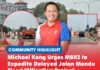 Michael Kong urges MBKS to expedite delayed Jalan Mendu flood mitigation project Michael Kong Feng Nian calls on MBKS to take immediate action to expedite the Jalan Mendu flood mitigation project and end prolonged disruption for road users.